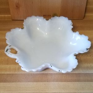 💖💖Antique Milk Glass Candy Dish